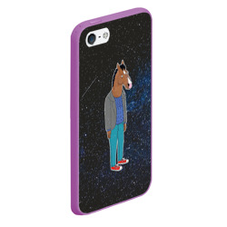 Чехол для iPhone 5/5S матовый Galaxy BoJack - фото 2