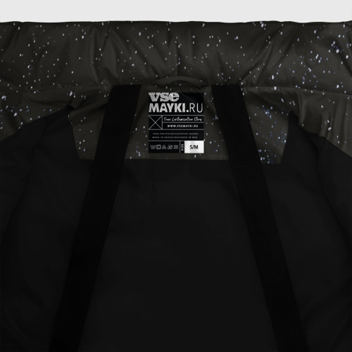 Женская зимняя куртка Oversize Galaxy BoJack, цвет черный - фото 7