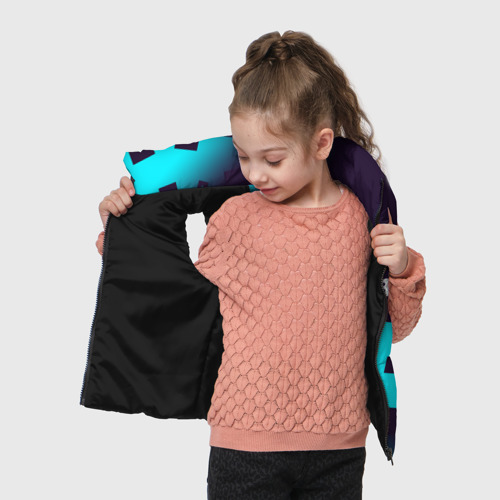 Детский жилет утепленный 3D Roblox Роблокс, цвет черный - фото 5