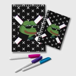 Блокнот Pepe в очках EZ