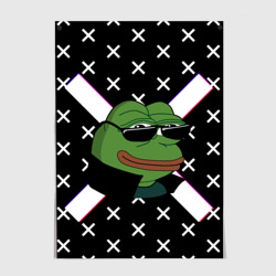 Постер Pepe в очках EZ