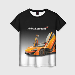 Женская футболка 3D McLaren