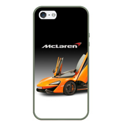 Чехол для iPhone 5/5S матовый McLaren