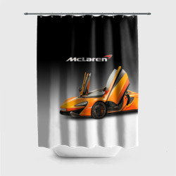 Штора 3D для ванной McLaren