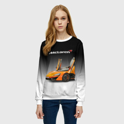 Женский свитшот 3D McLaren - фото 2