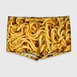 Мужские купальные плавки 3D Лапша
