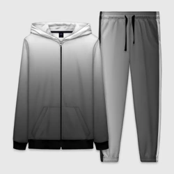 Женский костюм 3D Черно-белый градиент