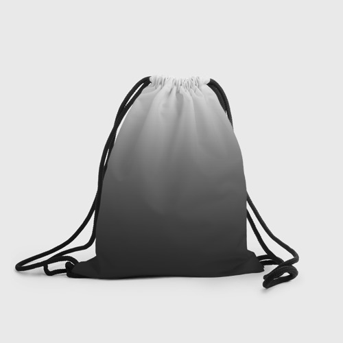 Рюкзак-мешок 3D Черно-белый градиент