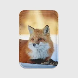 Картхолдер Magsafe магнитный Лиса