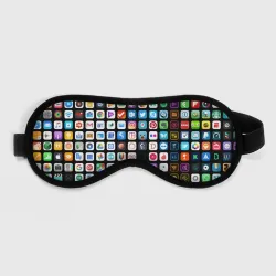 Маска для сна 3D Iphone and Apps Icons