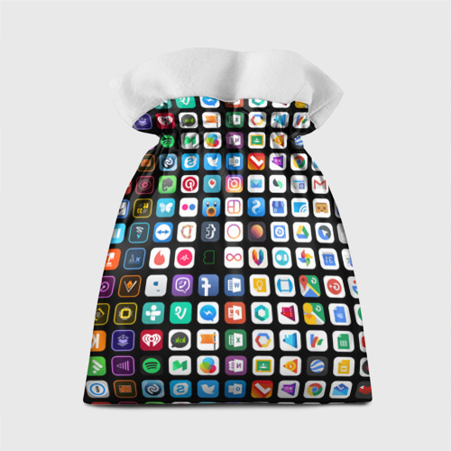 Подарочный 3D мешок Iphone and Apps Icons - фото 2