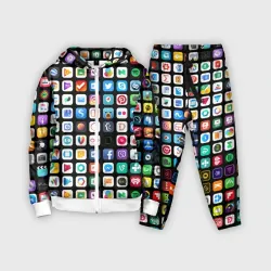 Детский костюм 3D Iphone and Apps Icons