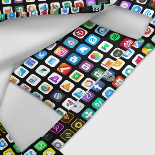 Пляжная сумка 3D Iphone and Apps Icons - фото 4