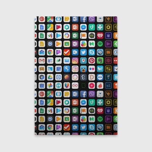 Обложка для автодокументов Iphone and Apps Icons