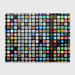 Обложка для студенческого билета Iphone and Apps Icons