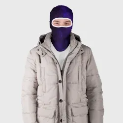 Балаклава 3D Фиолетовая звезда - фото 2