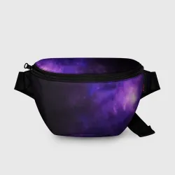 Поясная сумка 3D Фиолетовая звезда