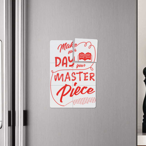 Магнитный плакат 2Х3 Make each day your masterpiece - фото 4