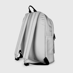 Рюкзак с принтом Рэй Аянами для любого человека, вид сзади №1. Цвет основы: белый