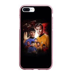 Чехол для iPhone 7Plus/8 Plus матовый Star Trek