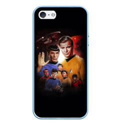 Чехол для iPhone 5/5S матовый Star Trek