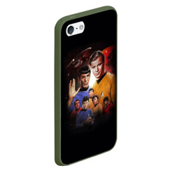 Чехол для iPhone 5/5S матовый Star Trek - фото 2