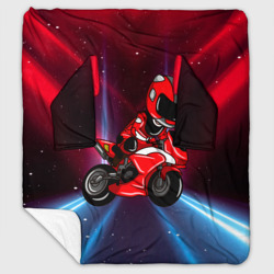 Плед с рукавами Байкер Мотоциклист