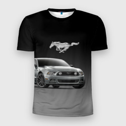 Мужская футболка 3D Slim Mustang