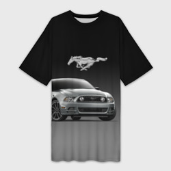 Платье-футболка 3D Mustang