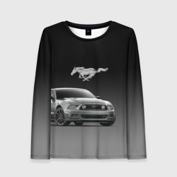 Женский лонгслив 3D Mustang