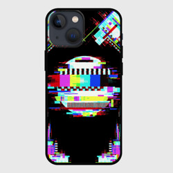 Чехол для iPhone 13 mini Glitch VHS