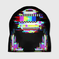 Шапка 3D Glitch VHS