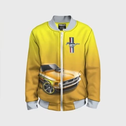 Детский бомбер 3D Ford mustang - motorsport