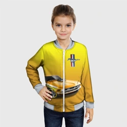 Детский бомбер 3D Ford mustang - motorsport - фото 2