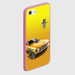 Чехол для iPhone 5/5S матовый Ford mustang - motorsport - фото 2