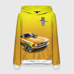 Женская толстовка 3D Ford mustang - motorsport