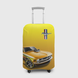 Чехол для чемодана 3D Ford mustang - motorsport