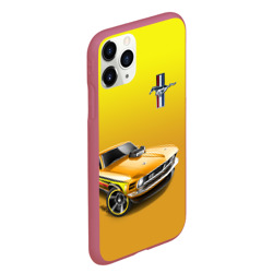 Чехол для iPhone 11 Pro Max матовый Ford mustang - motorsport - фото 2