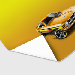 Бумага для упаковки 3D Ford mustang - motorsport - фото 2