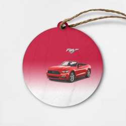 Деревянная игрушка круг Mustang