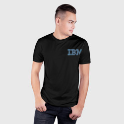 Мужская футболка 3D Slim IBM Company - фото 2