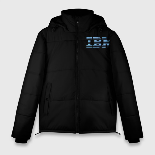 Мужская зимняя куртка 3D IBM Company, цвет черный