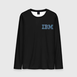 Мужской лонгслив 3D IBM Company