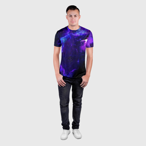 Мужская футболка 3D Slim Космическое небо - фото 4