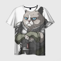 Мужская футболка 3D Grumpy Cat