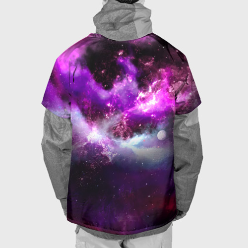 Накидка на куртку 3D Космическое небо, цвет 3D печать - фото 2