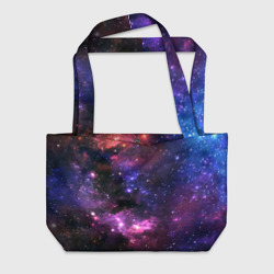 Пляжная сумка 3D Космическое небо