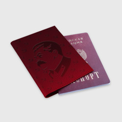 Обложка для паспорта матовая кожа Товарищ Сталин неброский - фото 2