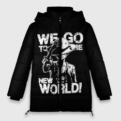 Женская зимняя куртка Oversize We GO to the new world!