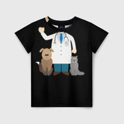 Детская футболка 3D Я - ветеринар